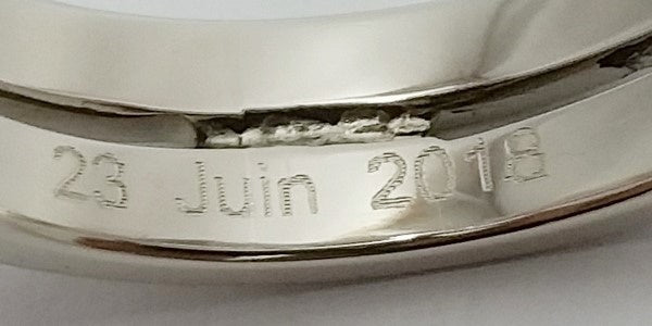 gravure de bague faite en machine cnc