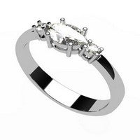 bague fiancailles 3 diamants