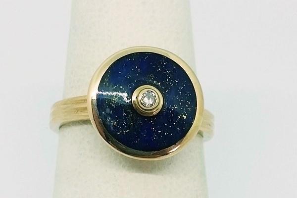 bague lapis lazuli