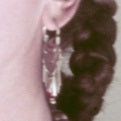 boucles d'oreilles argent de frida kahlo