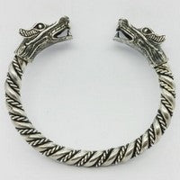 bracelet dragon viking en argent