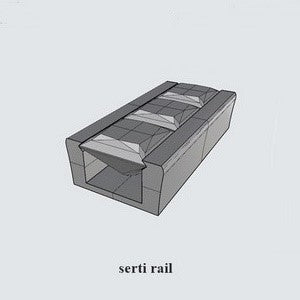 schéma descriptif serti rail bague joaillerie