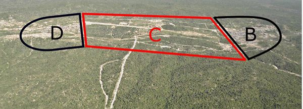 vue aérienne mine de tanzanite