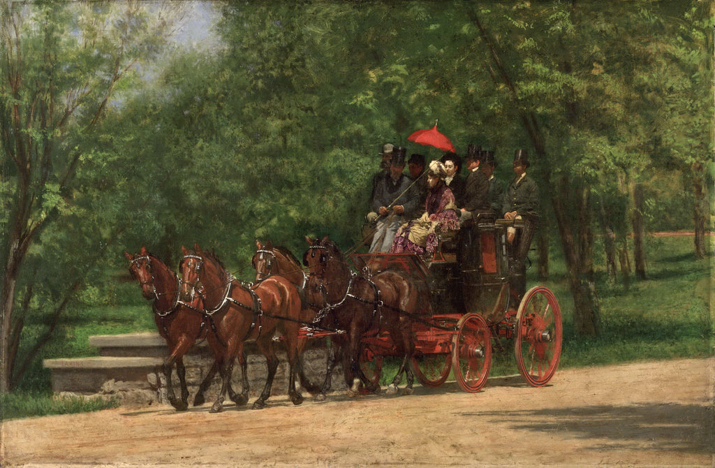 The Fairman Rogers Four-in-Hand (1879-80) by Thomas Eakins.