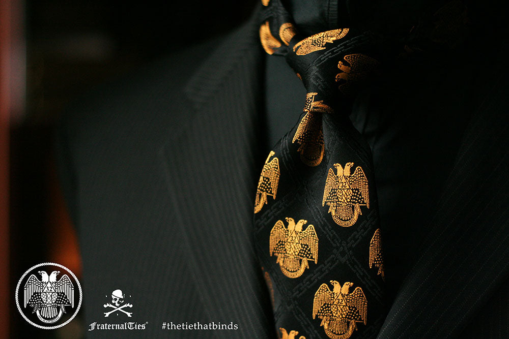 FraternalTies 32nd Degree Scottish Rite Masons Necktie