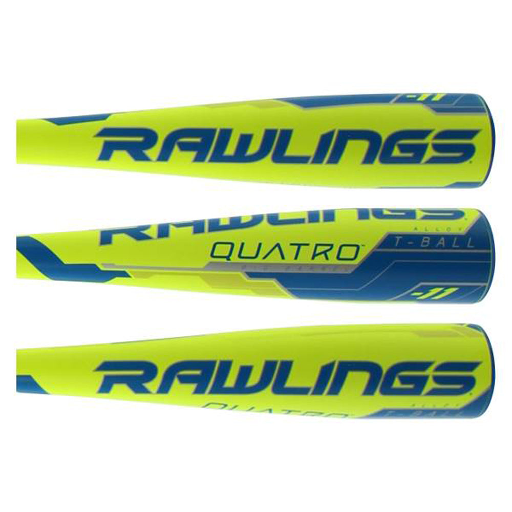 Rawlings 2018 Quatro USA T-Ball Baseball Bat -11 