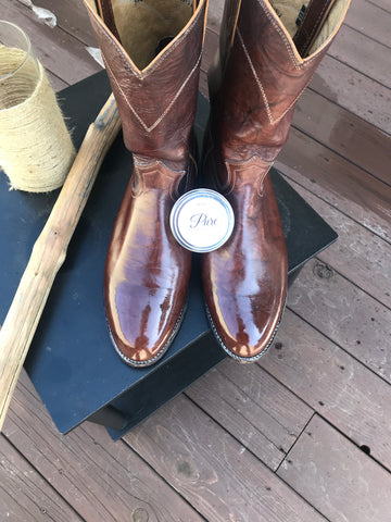Proper brushing leads to beautifully shined and properly maintained leather shoes, boots, and other goods