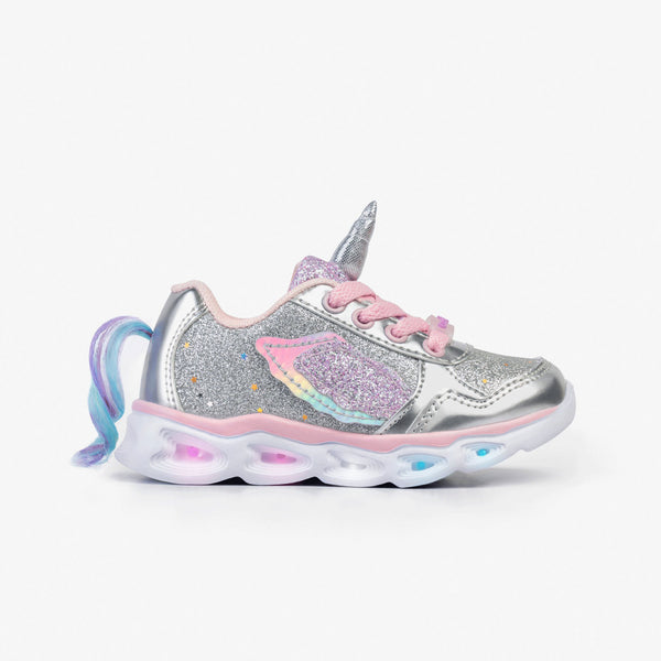 light up unicorn trainers