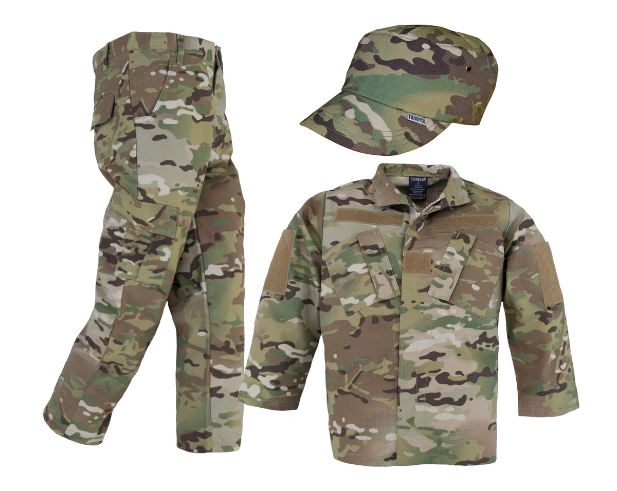 Kids Multicam Uniform | Kids Military Costume | Kids Army Costume – Military  Uniform Supply, Inc.