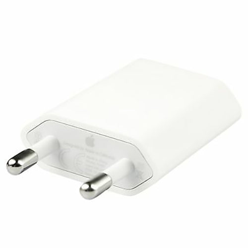 Original 5W Vægoplader m. USB-A - Hvid A1400 | MOBILCOVERS.DK