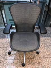 Herman Miller Aeron Chair Size B Office Chair Chrome