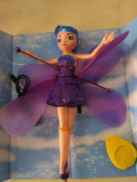 magic flying fairy princess doll infrared kids toys