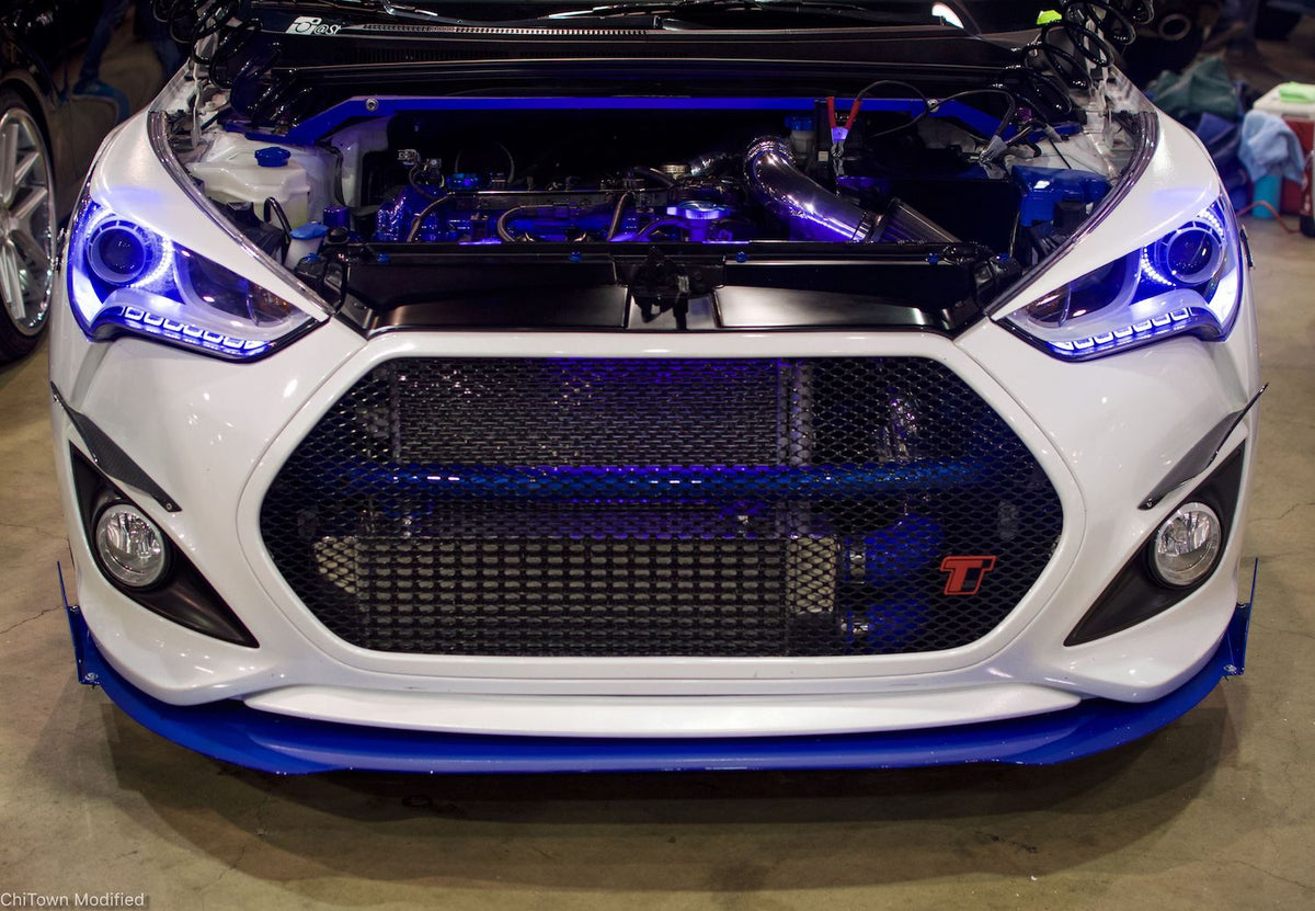 veloster turbo front splitter