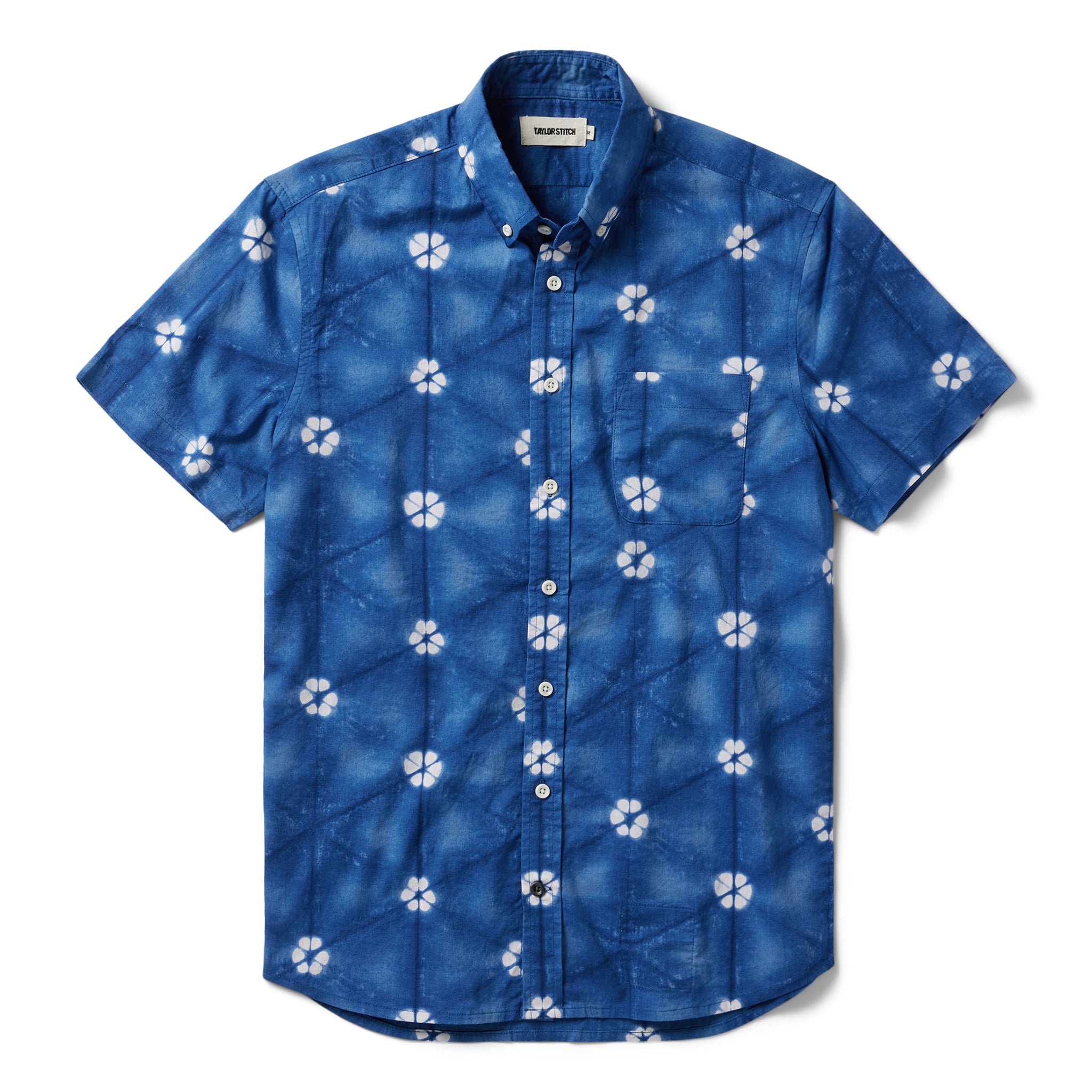 The Short Sleeve Jack in Deep Navy Floral