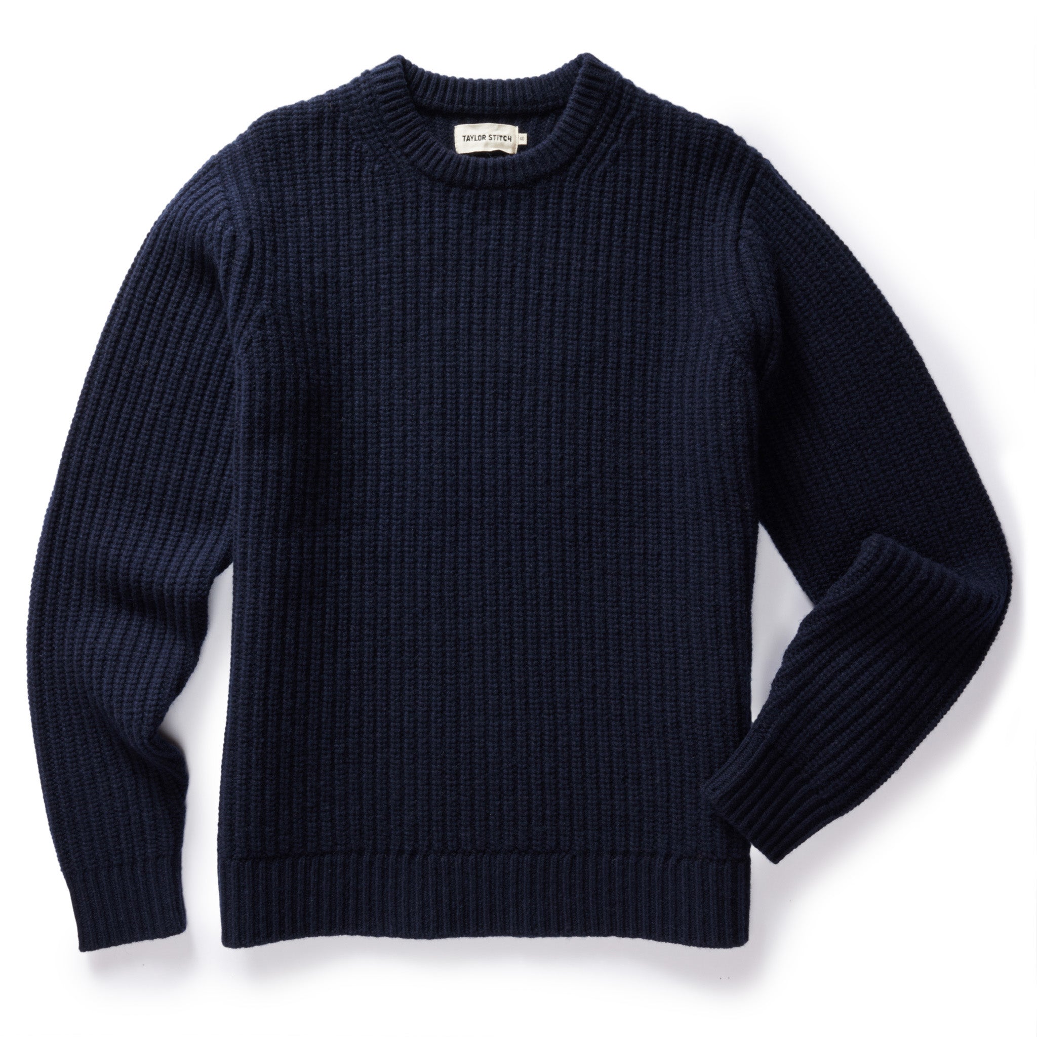 Fisherman Collage Sweater / BLK | hartwellspremium.com