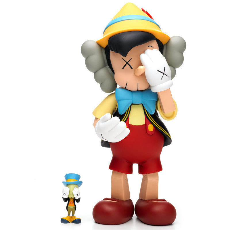 KAWS Pinocchio Companion Jiminy Cricket New Medicom Beautiful Toys 