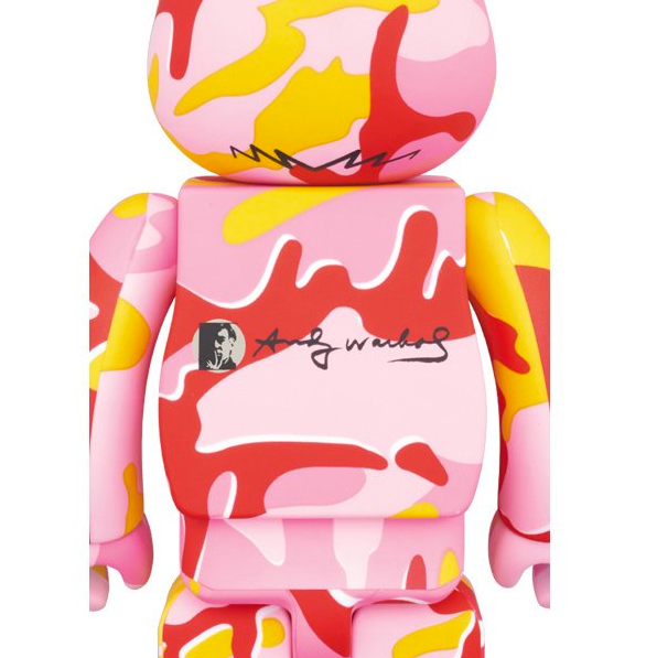 BE@RBRICK Andy Warhol Camo Ver. 100% & 400%