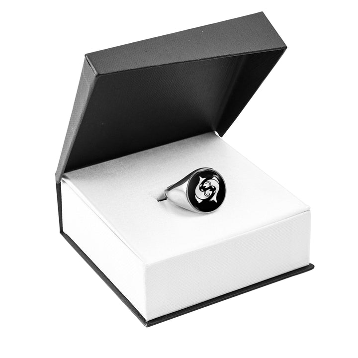 Astrological Signet Ring for Men - Pisces