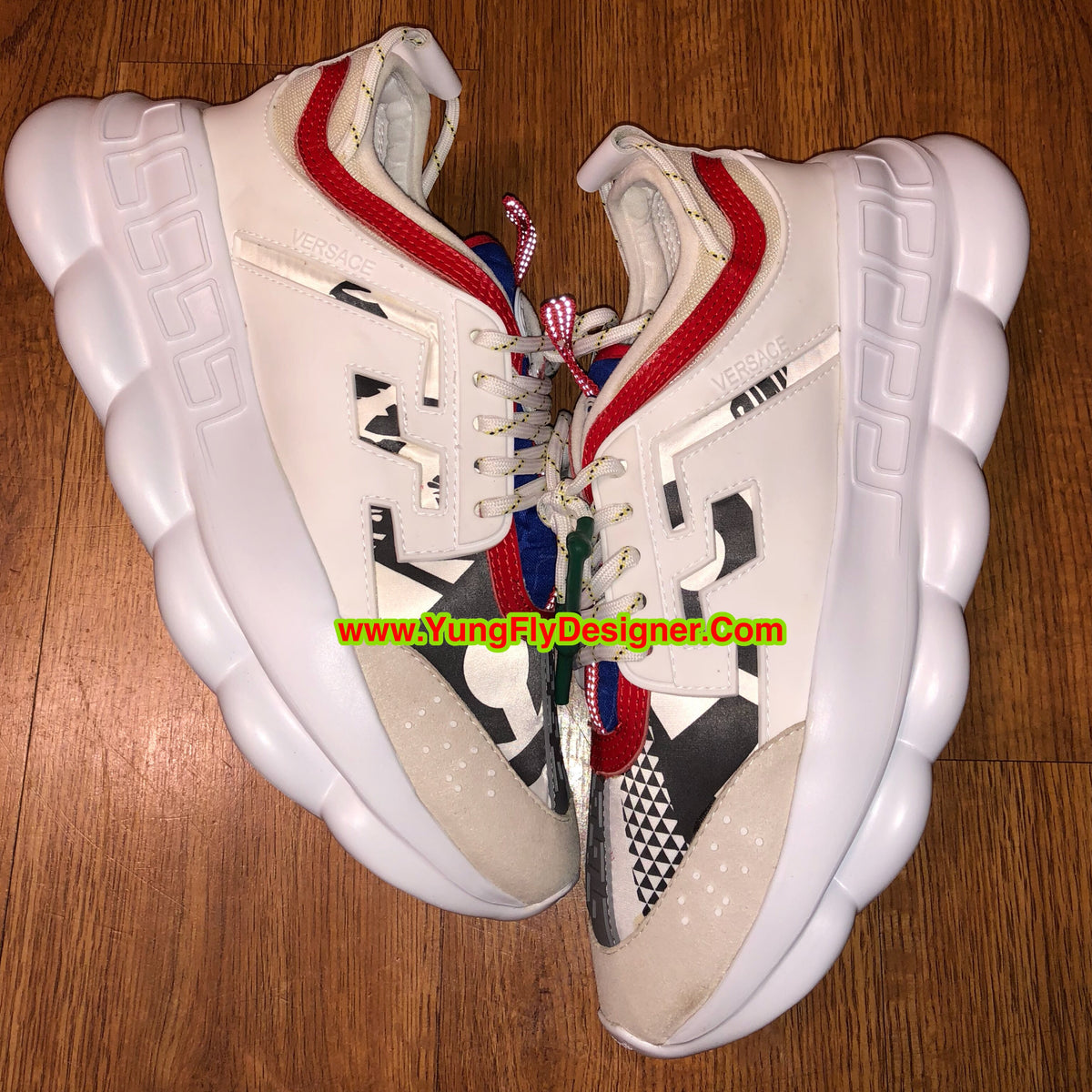 color block chain reaction sneakers