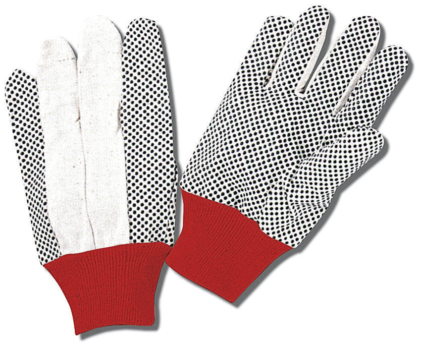 cotton dotted gloves