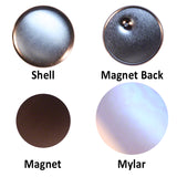 flatbacks with magnet for fridge magnets, magnet buttons