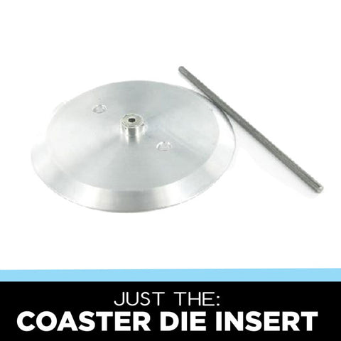 Coaster Die Insert for 3.5" Button Machine 