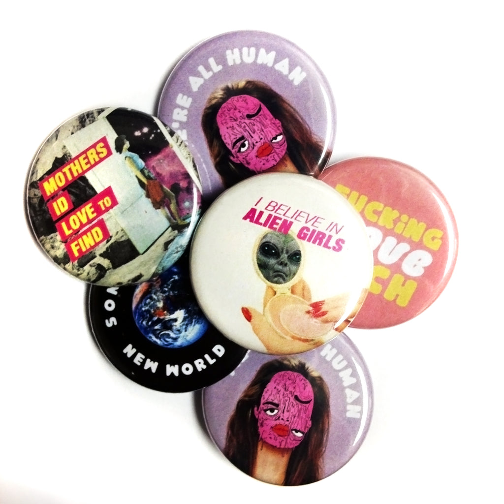 Anesti Danelis Funny Fringe Festival Buttons