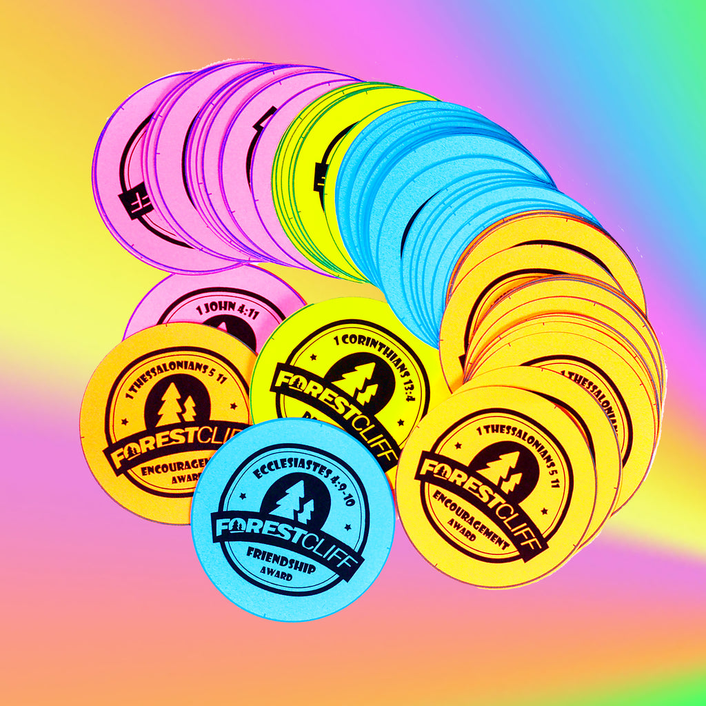 custom buttons for summer camps