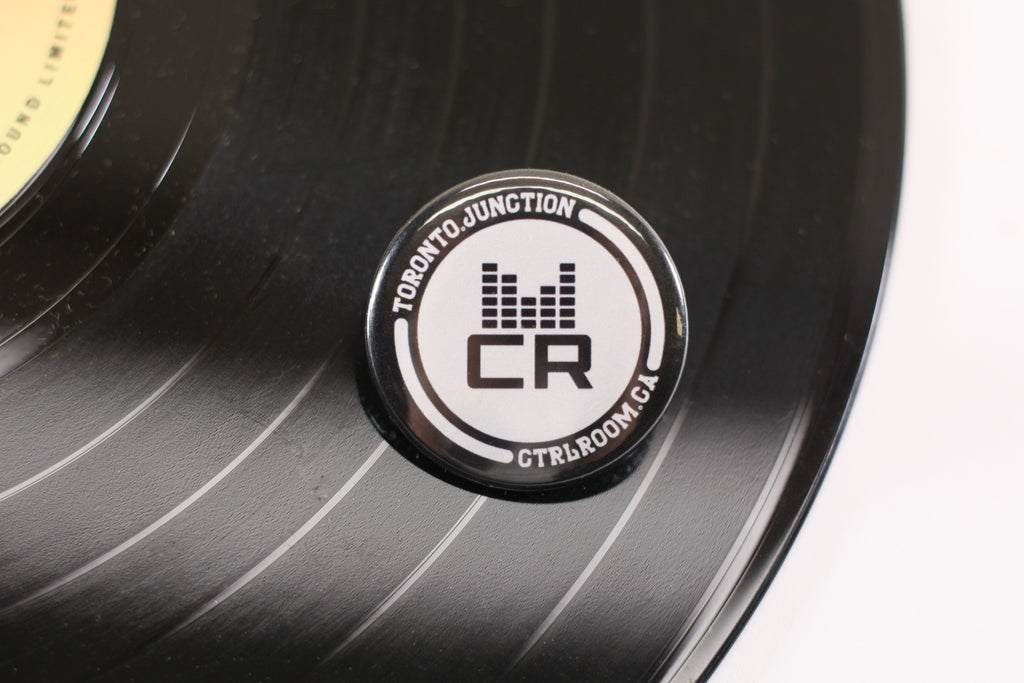 CTRL ROOM, DJ Collective, Electronic Music Buttons, Local Music, Music Buttons, Custom Pinback Buttons by People Power Press, 