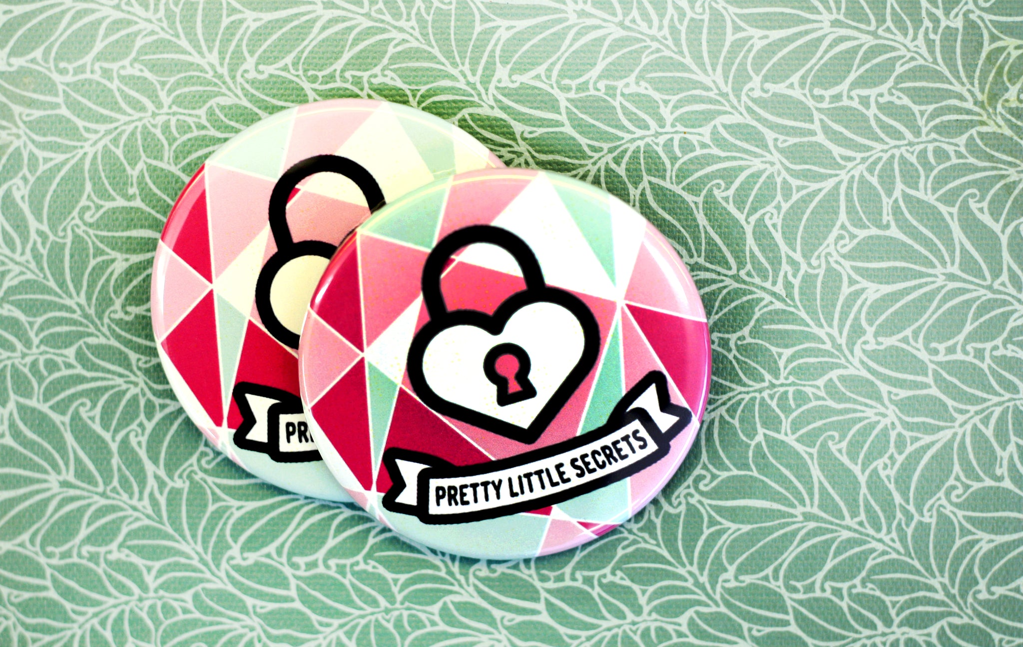 Custom Beauty Buttons Pretty Little Secrets Toronto