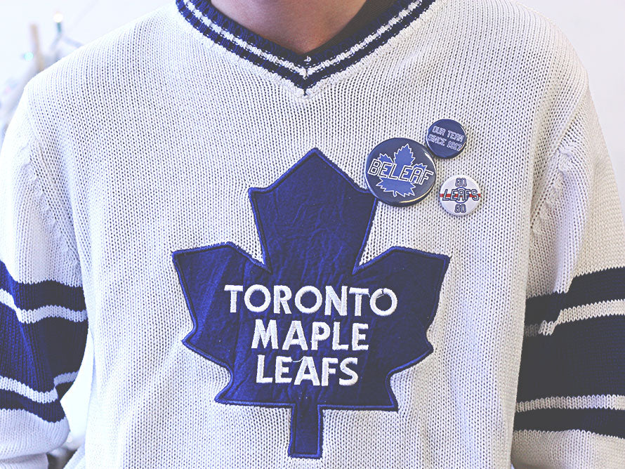 Maple Leafs 100th Anniversary Pinback Buttons