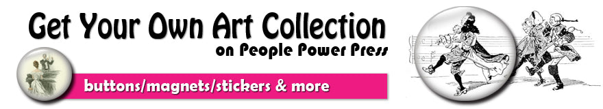 Get your own art collection on people power press to start sharing and selling your masterpieces as fun niche products