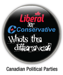 canadian political parties buttons