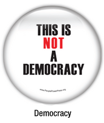 democracy buttons