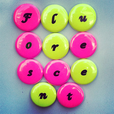 fluorescent buttons