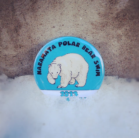 Polar Bear Swim Custom Buttons
