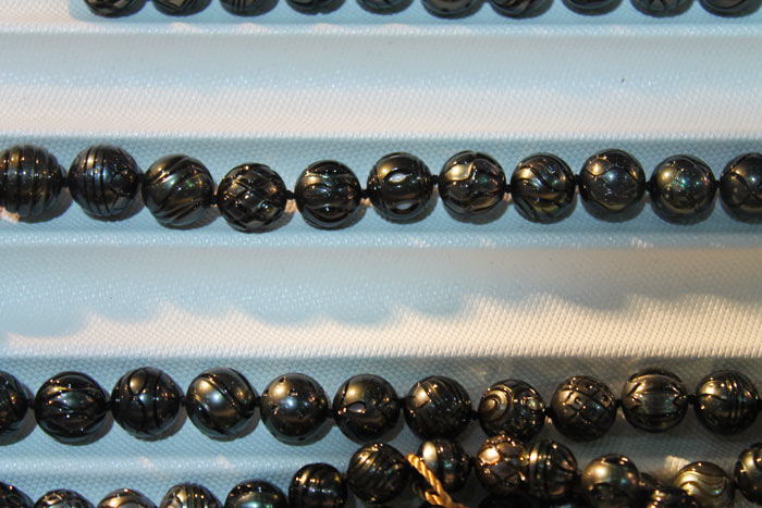strands of Galatea pearls