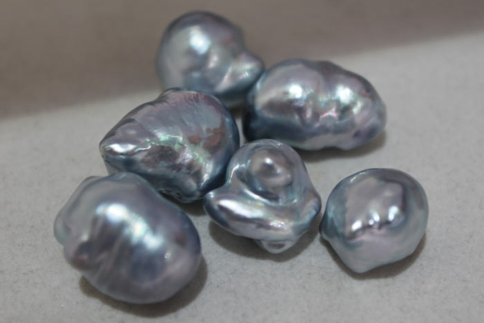 a close up of the South Sea Pearls