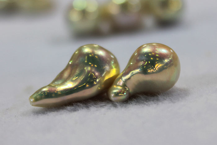 beautiful fireball freshwater pearls