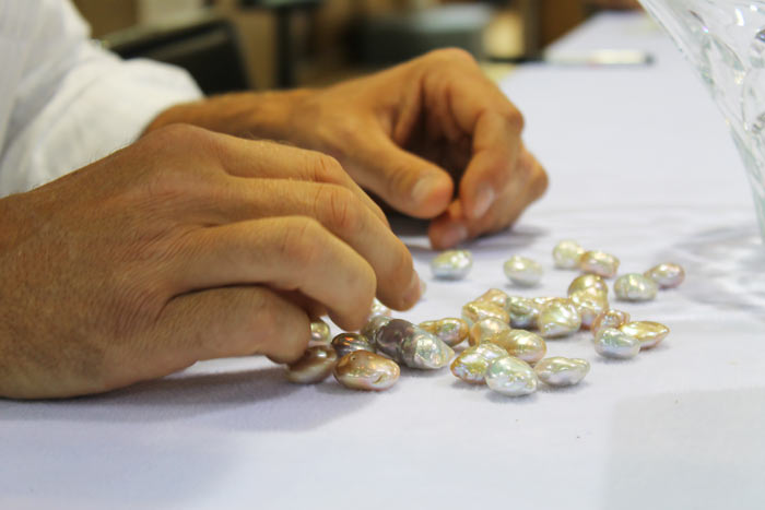 handpicking the pearls