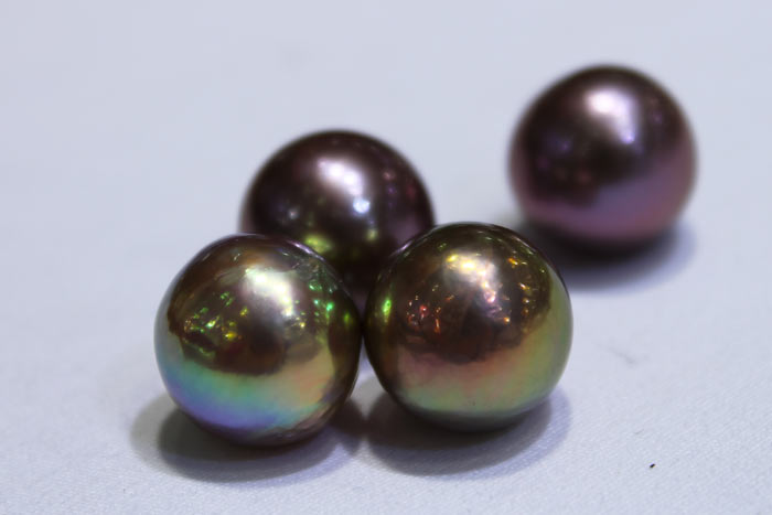 matched Edison pearls for earrings