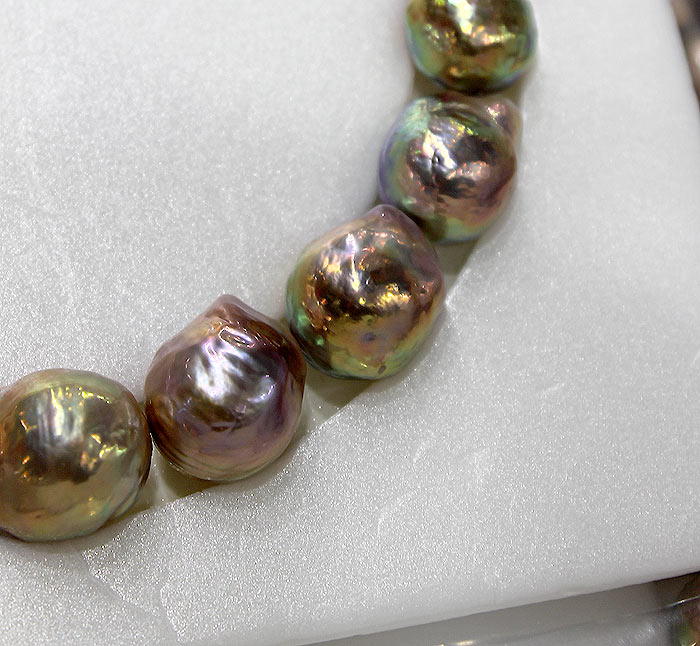 no-dye ripple pearls