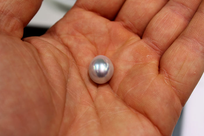 South Sea pearl in a smaller size