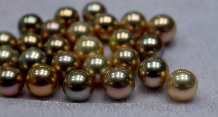 rare colored pearls