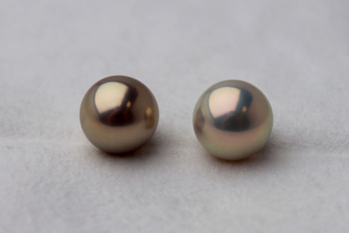 beautiful round pearls