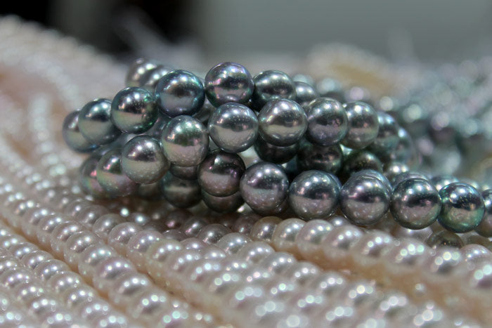 dark blue pearls