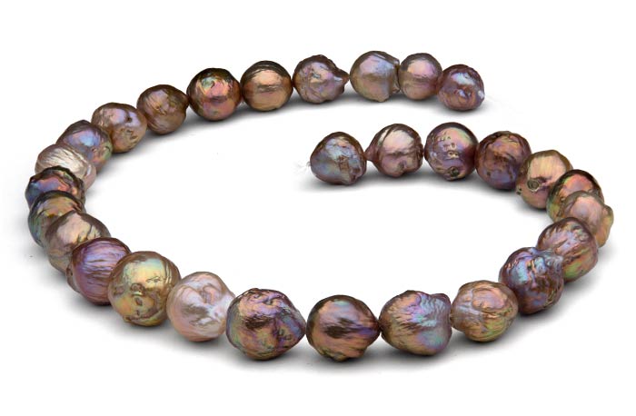 dark multi-color kasumi pearls