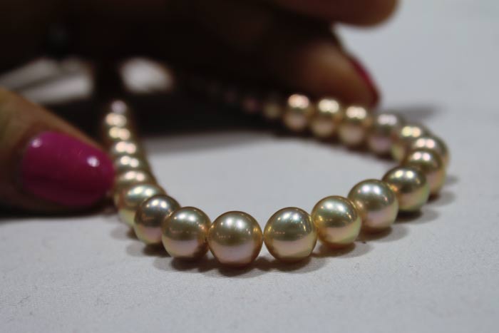 metallic pearls with rare colors