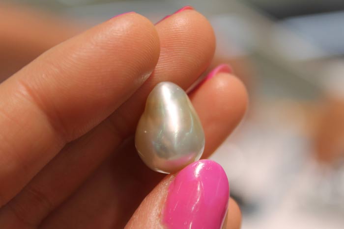 silver south sea pearl