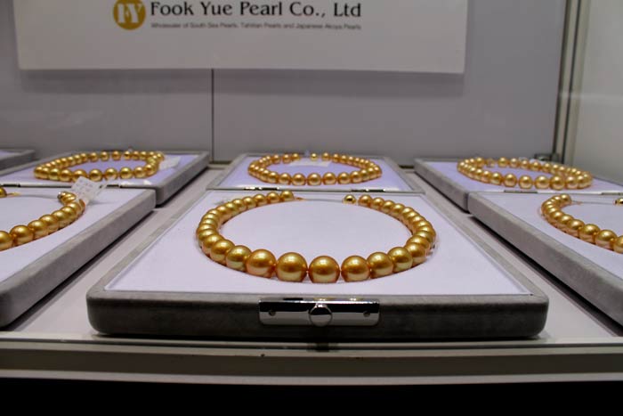 deep golden south sea pearls